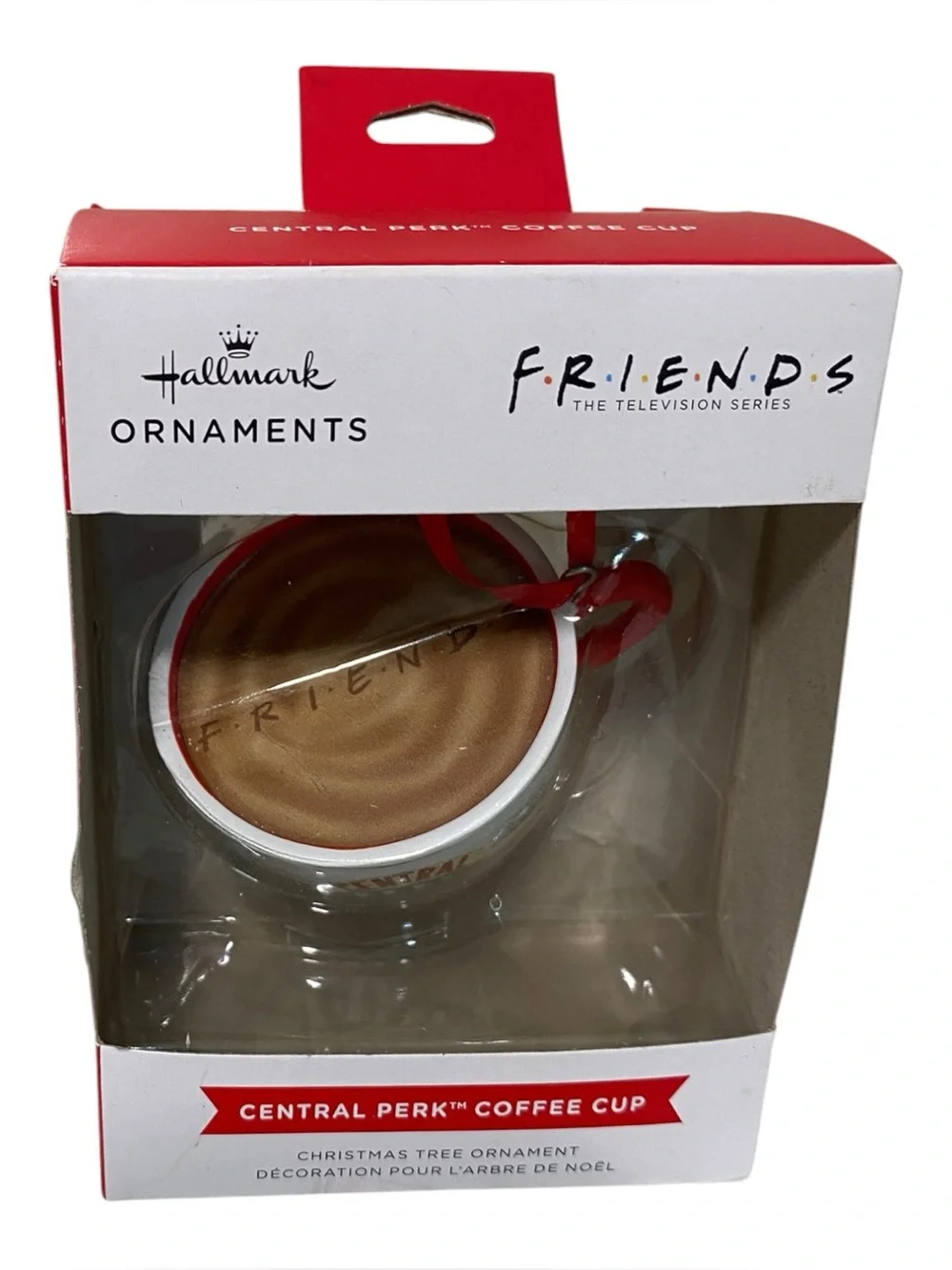 Hallmark FRIENDS Central Perk Cafe Coffee Cup Christmas Tree Ornament